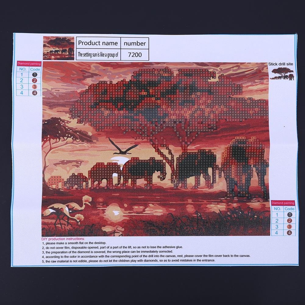 Diamond Painting - Partial Round - Animal Worlds