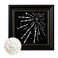 DIY Pearl Painting With Frame - Handmade Self-Adhesive Pearls - Fireworks (27*27cm)