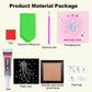 DIY Pearl Painting With Frame - Handmade Self-Adhesive Pearls - Jellyfish (27*27cm)