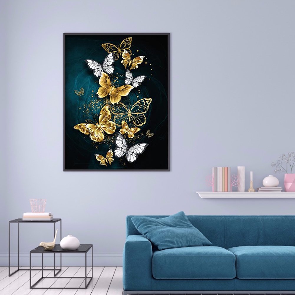 Diamond Painting - Full Round - Butterfly M