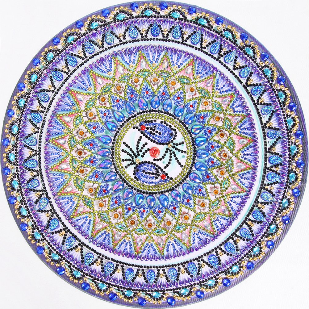 DIY 5D Crystal Rhinestone Diamond Painting Kit Mandala (35*35cm)