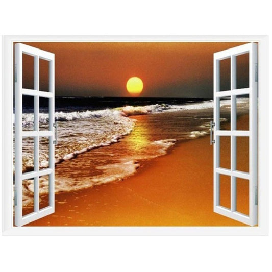 Sea Sunset Diamond Painting Art