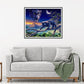 Diamond Painting - Full Round - Night Wolf