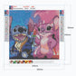 Lilo And Stitch Diamond Painting canvas with printing