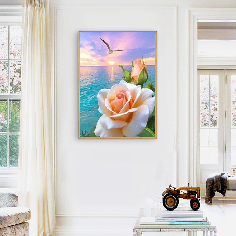 Diamond Painting - Full Round - Flower Sea
