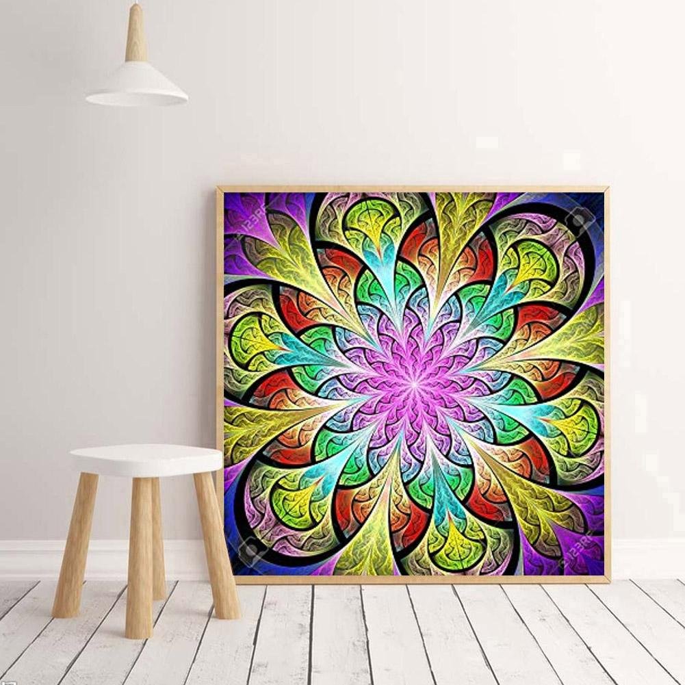 Diamond Painting - Full Round - Fantasy Flower B