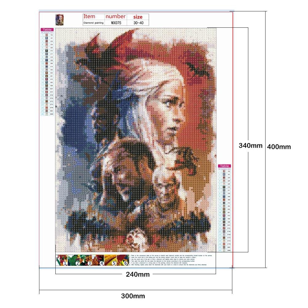 Diamond Painting - Full Round - Game of Thrones