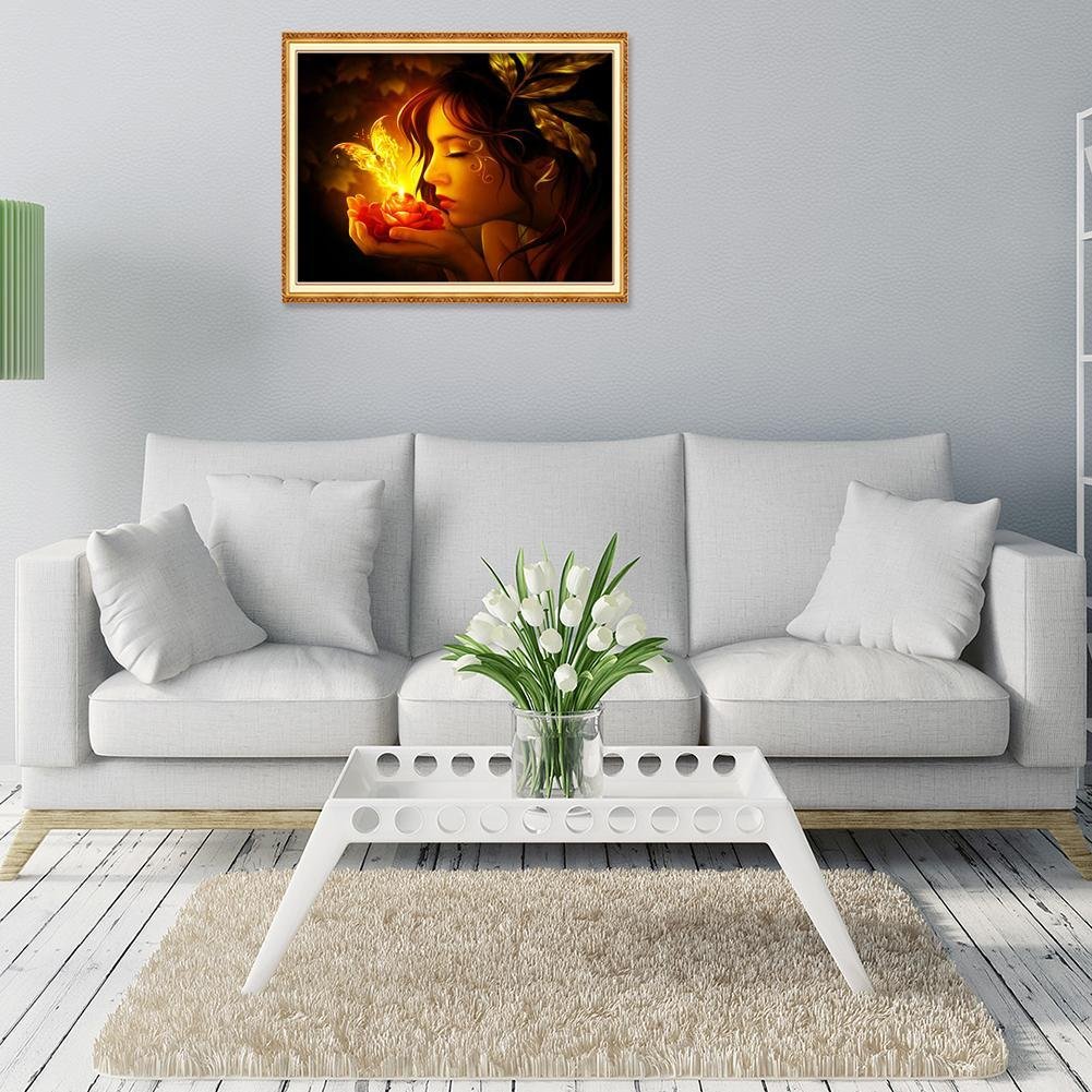 Diamond Painting - Full Round - Fantasy Fairy