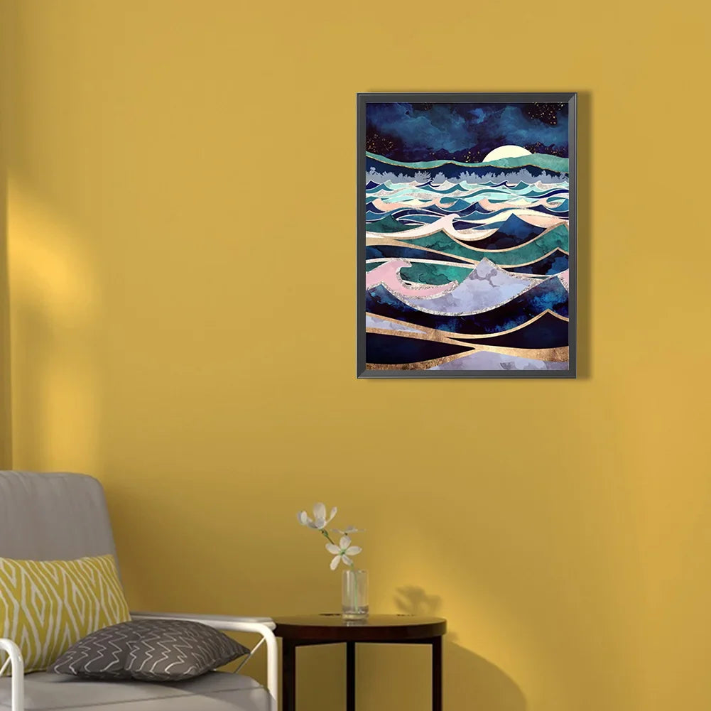 5D DIY Diamond Painting - Full Round / Square  - Abstract View B