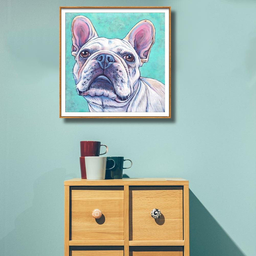 Diamond Painting - Full Round - Dog 14