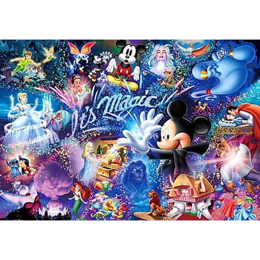 5D Diy Diamond Painting Kit Full Round Beads Magic World