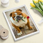 Diamond Painting - Full Round - Dog 23