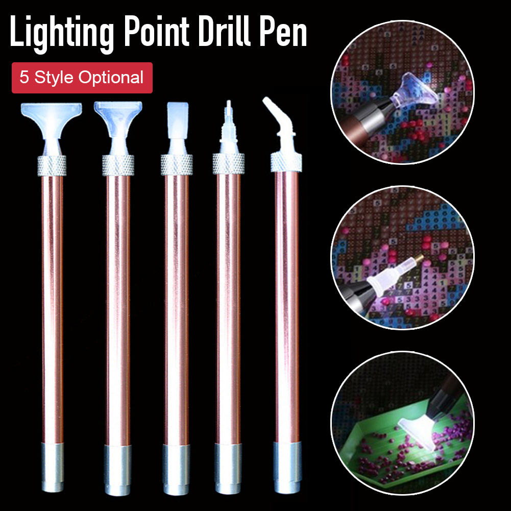 Diamond Painting USB Charging Luminous Point Drill Pen Kit