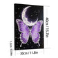 DIY Pearl Painting With Frame - Handmade Self-Adhesive Pearls - Butterfly (30*40cm) C