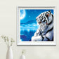Diamond Painting - Partial Round - Tiger 1