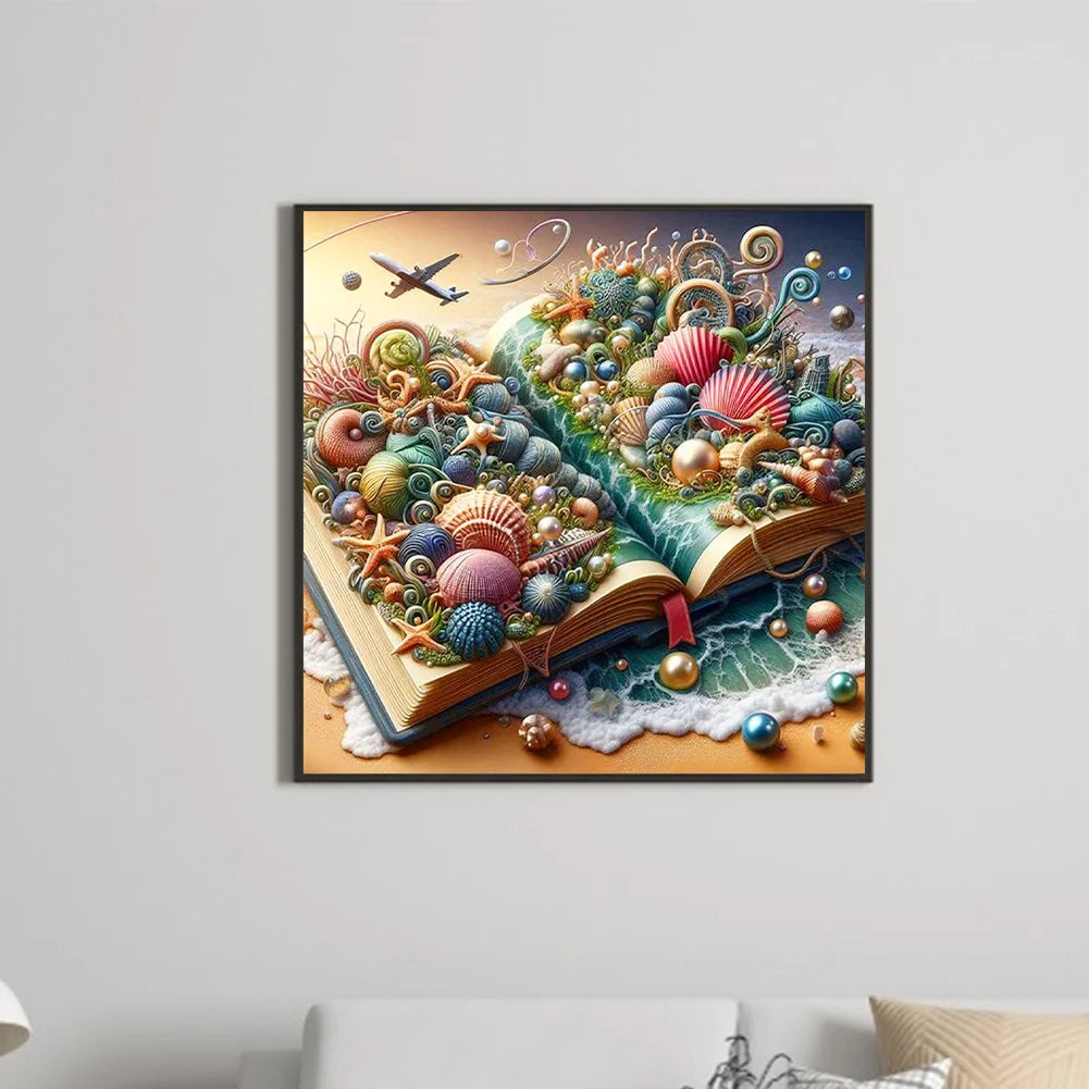 Diamond Painting - Full Round / Square - Book Shells