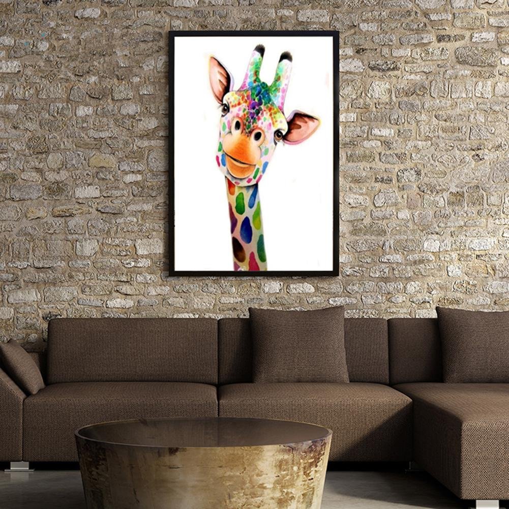 Diamond Painting - Partial Round - Giraffe