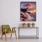 Flower on Clouds Hand Painted Canvas Oil Art Picture Craft Home Wall Decor
