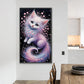 Big Size Diamond Painting - Full Round / Square - Pink Cat (40*70cm)