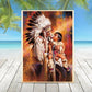 Diamond Painting - Full Round - Harmonious Indians