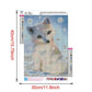 Diamond Painting - Full Round - White Fox