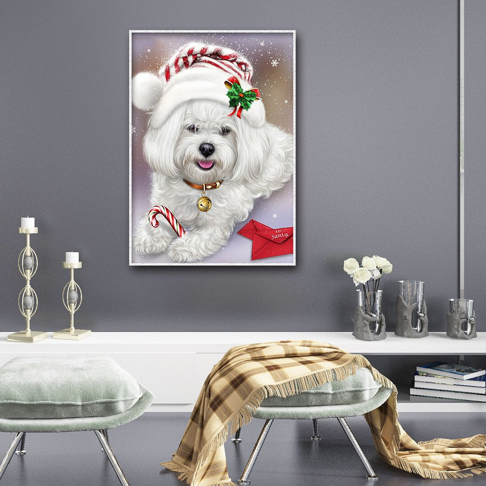 Diamond Painting - Full Round - Dog 22