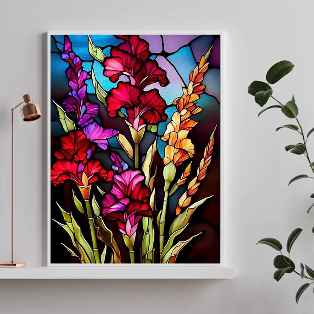Diamond Painting - Full Round / Square - Beautiful Flowers