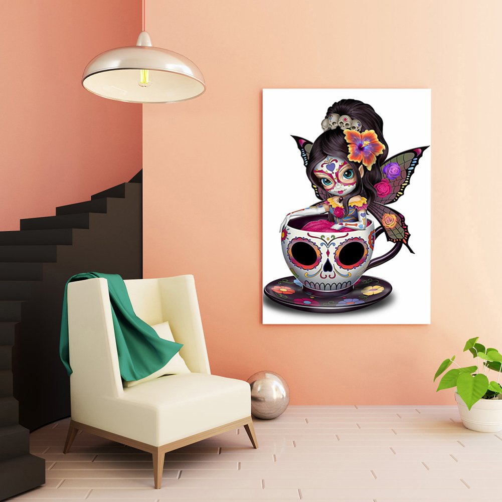 Diamond Painting - Full Round - Big Eye Baby (35*50cm)