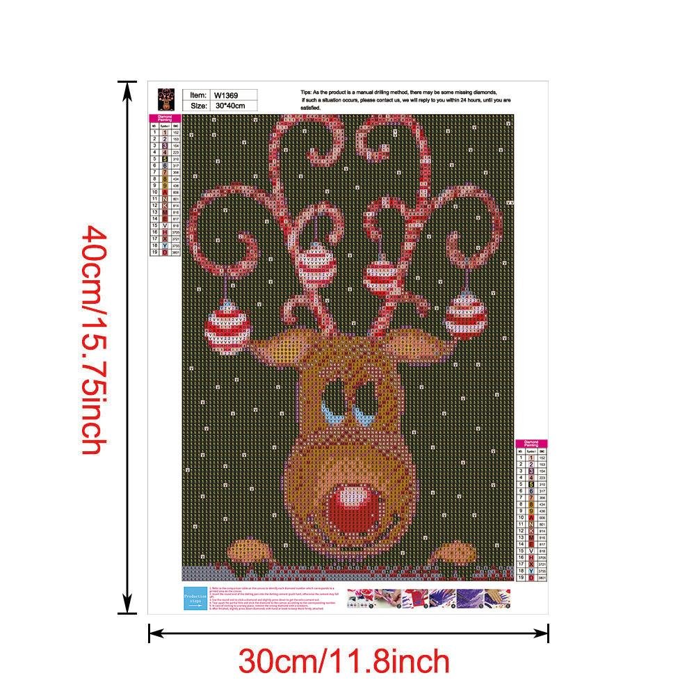 Diamond Painting - Full Round - Smile Elk