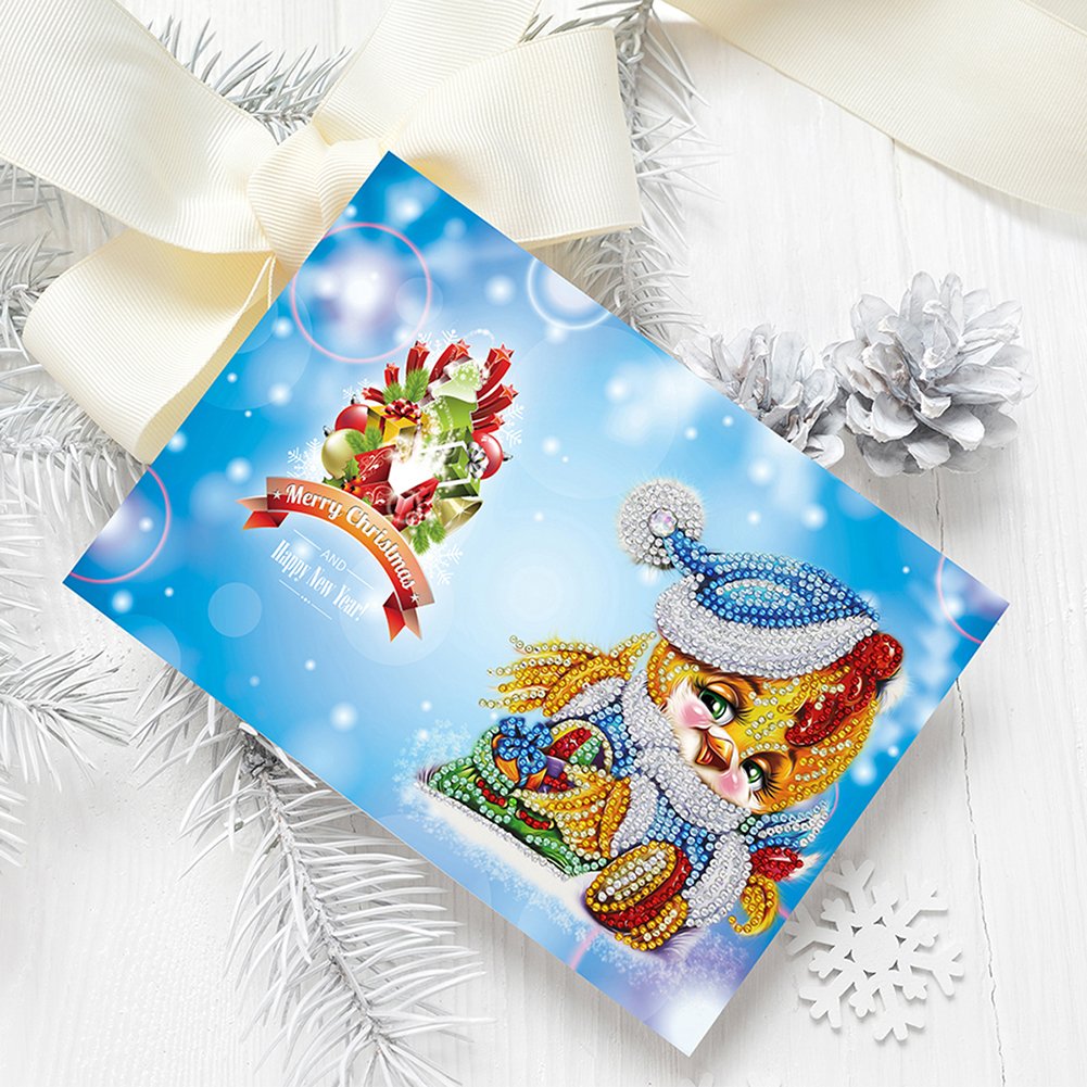 DIY Diamond Painting Greeting Card - Bird A