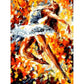 Hand Painted Artwork Frameless DIY Dancers Painting By Numbers Kit