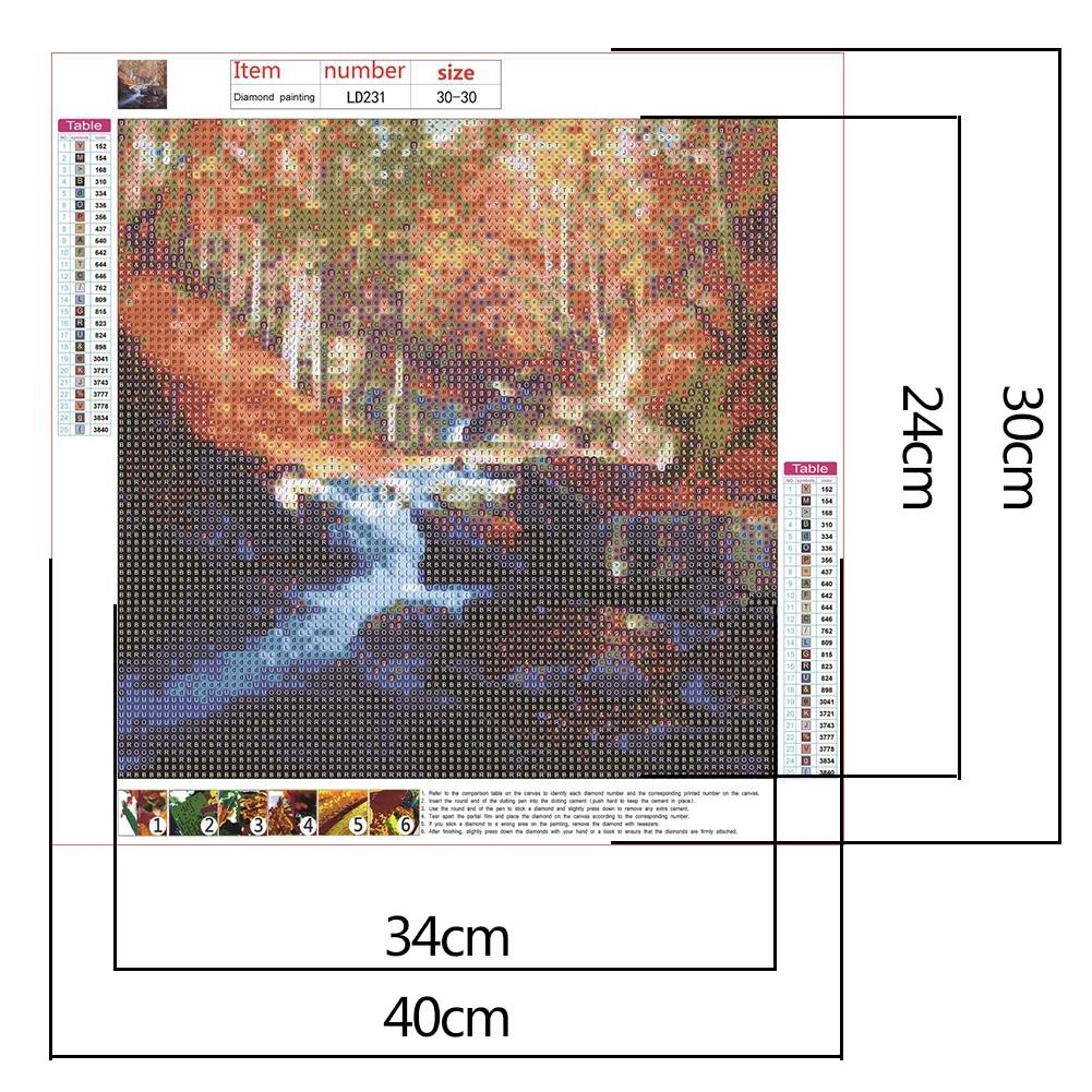 Diamond Painting - Full Round - Landscape A