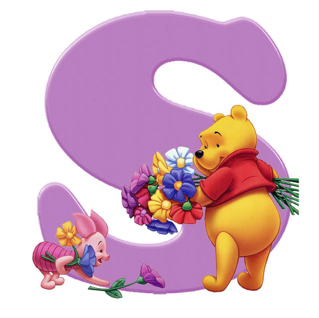 Round Beads Diamond Paintings Art Letter S Winnie The Pooh