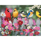 5D Diy Diamond Painting Kit Full Round Beads Happy Garden