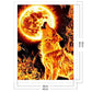 11ct Stamped Cross Stitch - Wolf (40*50cm) C