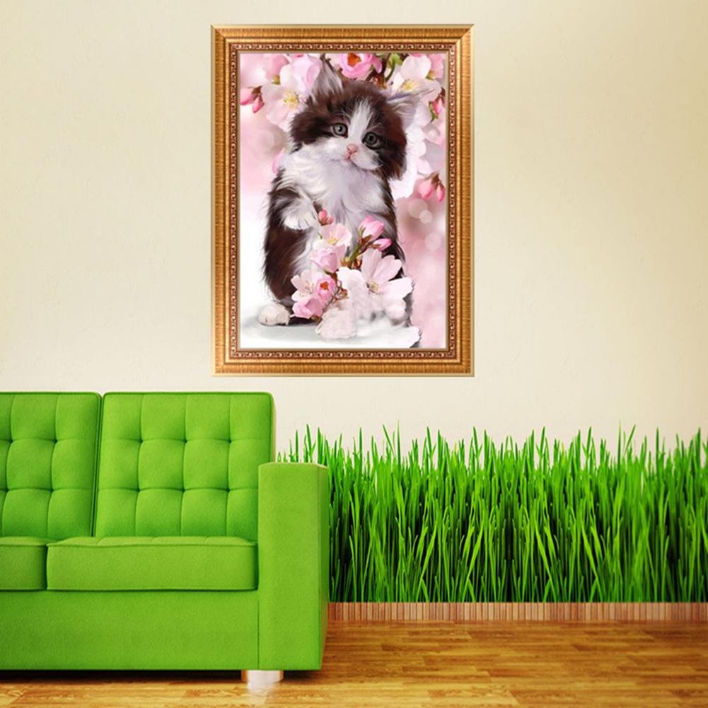 Diamond Painting - Partial Round - Cat