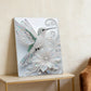 DIY Pearl Painting With Frame - Handmade Self-Adhesive Pearls - Bird (30*40cm) A