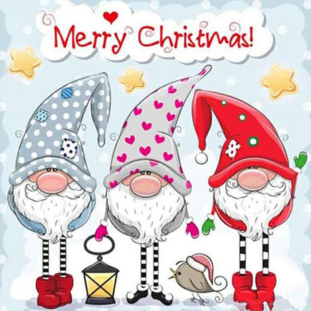 Diamond Painting - Full Round - Merry Christmas