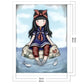 11ct Stamped Cross Stitch - Creekside Girl( 40*50cm)