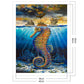 11ct Stamped Cross Stitch - Hippocampus (40*50cm)