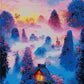 Full Round/Square Diamond Painting Kits | Scenery 40x70cm 50x80cm A