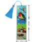 DIY Diamond Painting Bookmark with Tassel Bird
