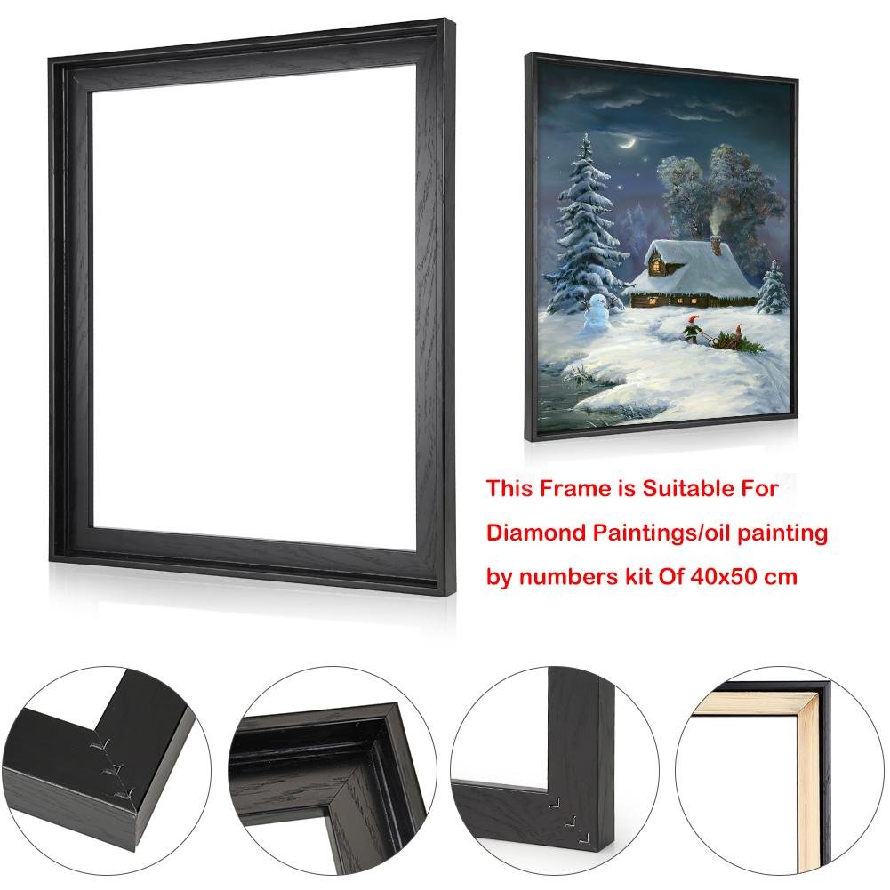 Black Decorative Painting Frame - Suit for 40*50cm