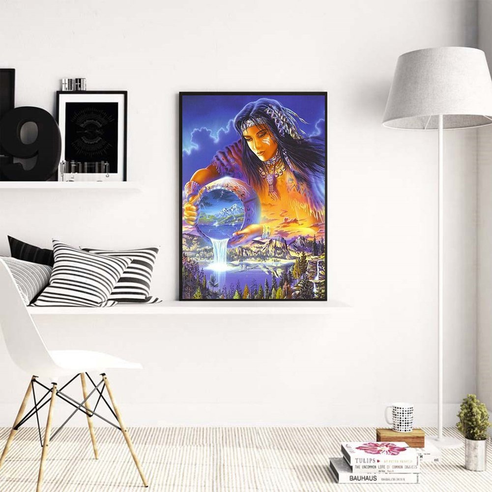 Diamond Painting - Full Round - Goddess