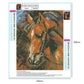 Diamond Painting - Full Round - Horse G