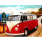 Diamond Paintings Art Full Drill Bus