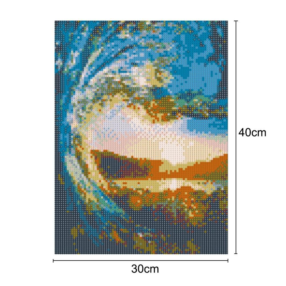 Diamond Painting - Full Round - Ocean Wave