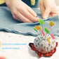 Flower-Shaped Round Pin Cushion