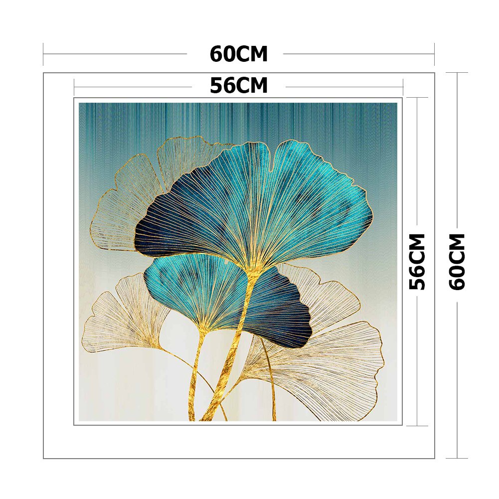 11ct Stamped Cross Stitch - Ginkgo Leaf (60*60cm) B