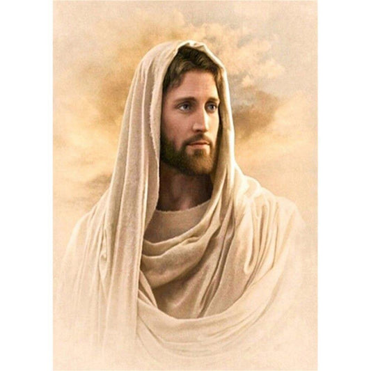 5D Diy Diamond Painting Kit Full Round Beads Jesus Christ